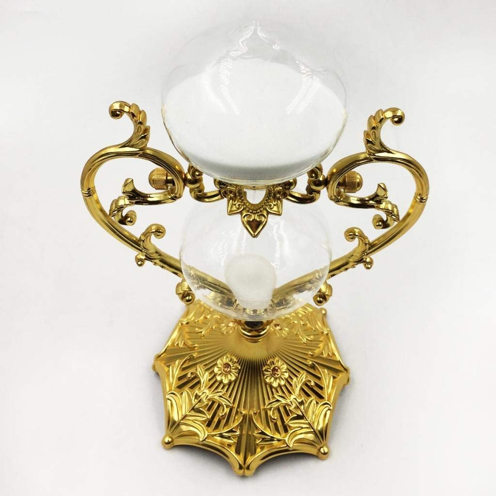 Sanduhr 30 Minuten Timer Hourglass Sand Timer Kreatives Geschenk Kinder goldfarben