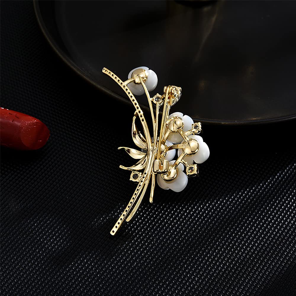 Broches para Mujer, Broche de Ramo de Flores, Broche para Traje, Solapa, Vestido
