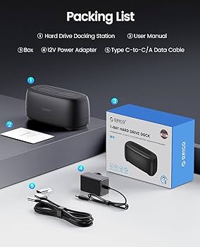 【新品】ORICO 2-BAY ハードディスクケース　20TB 3個セット Amazon.co.jp: ORICO HDDスタンド 20TB USB 3.0 ハードディスクケース