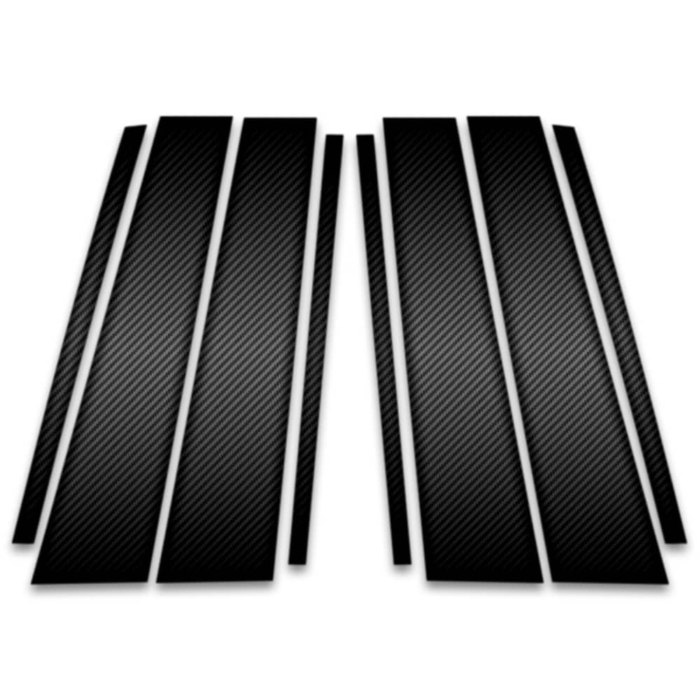 Upgrade Your Auto 8pc Carbon Fiber Pillar Post Covers for Volkswagen Atlas 2018-2023