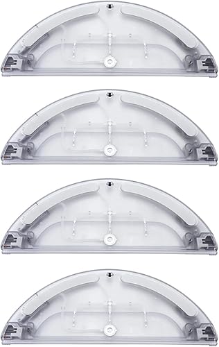 GLINEA Compatible with Xiaomi Mijia 1C Electrically Controlled Water Tank Replacement Parts Robot Vacuum Cleaner Accessories Color 4pcs