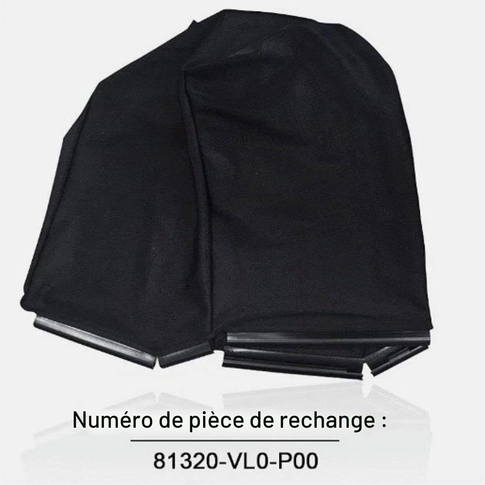 Sharplace Accessoires pour Sac à Herbe pour Tondeuse à Gazon 81320-vl0-p00, bac de ramassage d'herbe Facile à Installer pour terrasse arrière, Hrj196 et