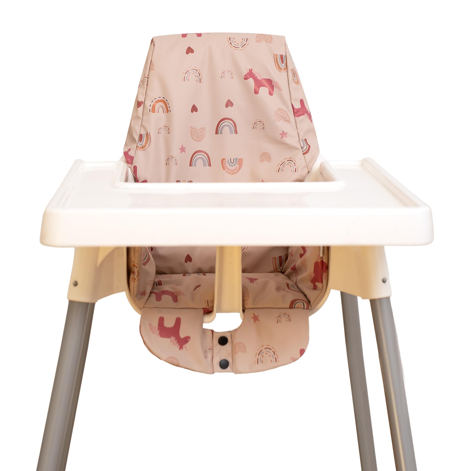 High Chair Pad, for Baby High Chair Cushion Compatible with IKEA Antilop Soft and Comfortable Seat Cover Replacement Easy to Clean, DJ Pink