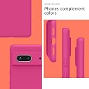 YATWIN Silicone Back Case for Google Pixel 7, Soft-Touch Phone Back Cover for Google Pixel 7 - Magenta gallery image