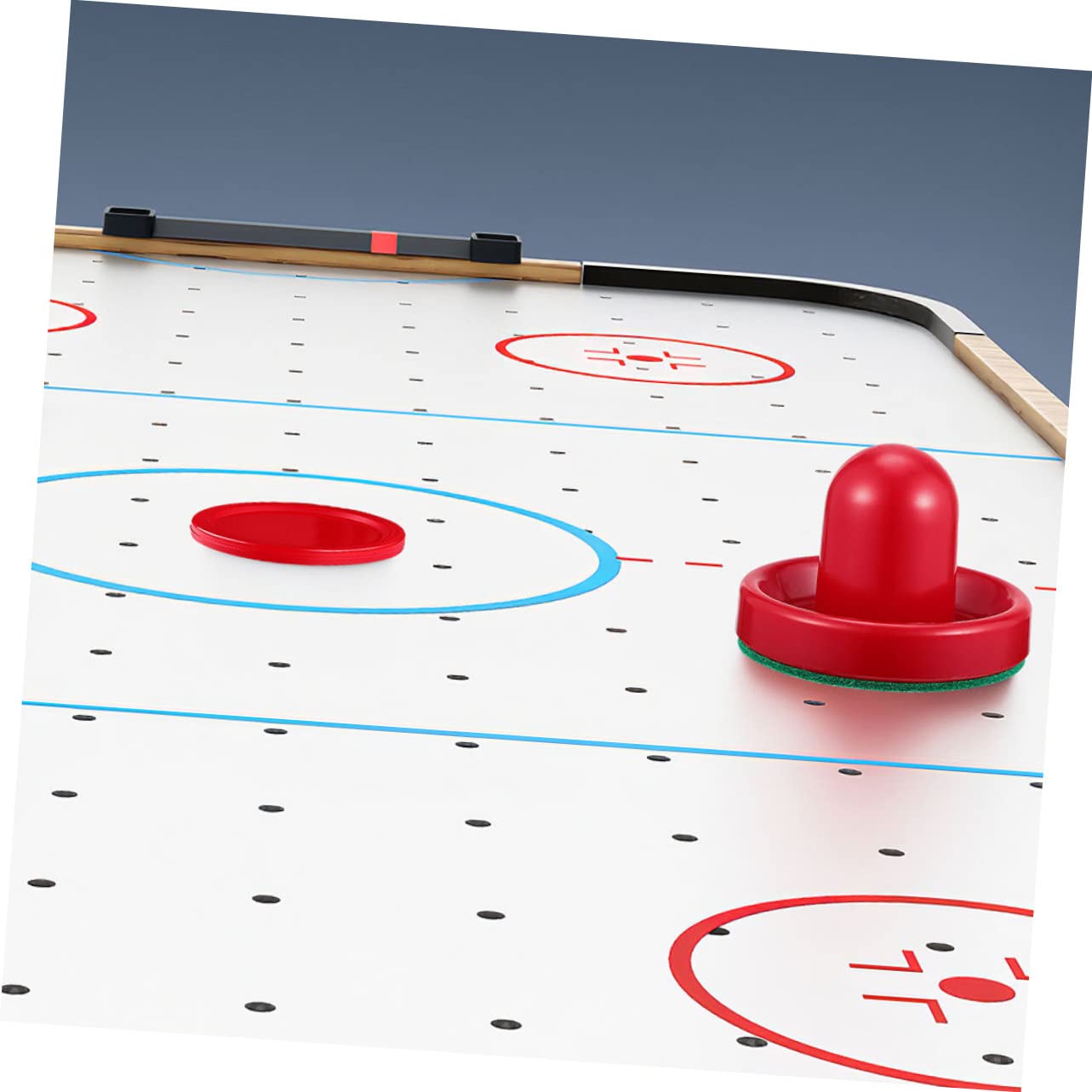 BESPORTBLE 2sets Dischi Da Air Hockey Con Manici Accessori Per Tavolo Da Gioco Con Puck e Manici Per Attività Indoor e Feste
