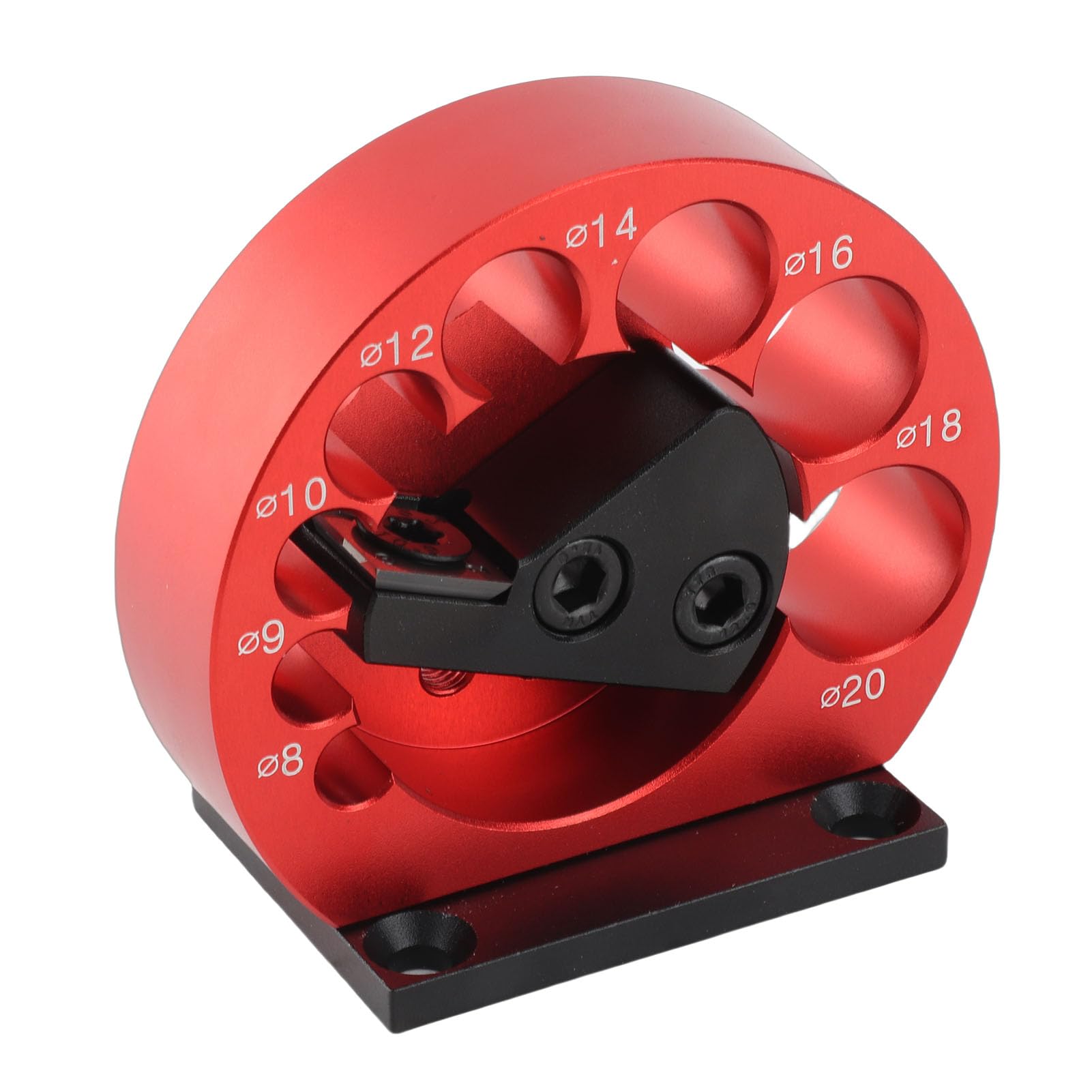 Kit de gabarit réglable pour la fabrication de tourillons, outil électrique à foret et fraise pour perçage de tiges, avec des trous de 8 à 20 mm, gabarit de chevillage en alliage