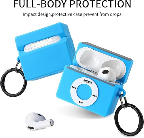 Vista 192 de Maxjoy Funda para AirPods, diseño de dibujos animados de anime para Airpods de 1ª y 2ª generación para Air Pods para hombres, niños y niñas, fundas