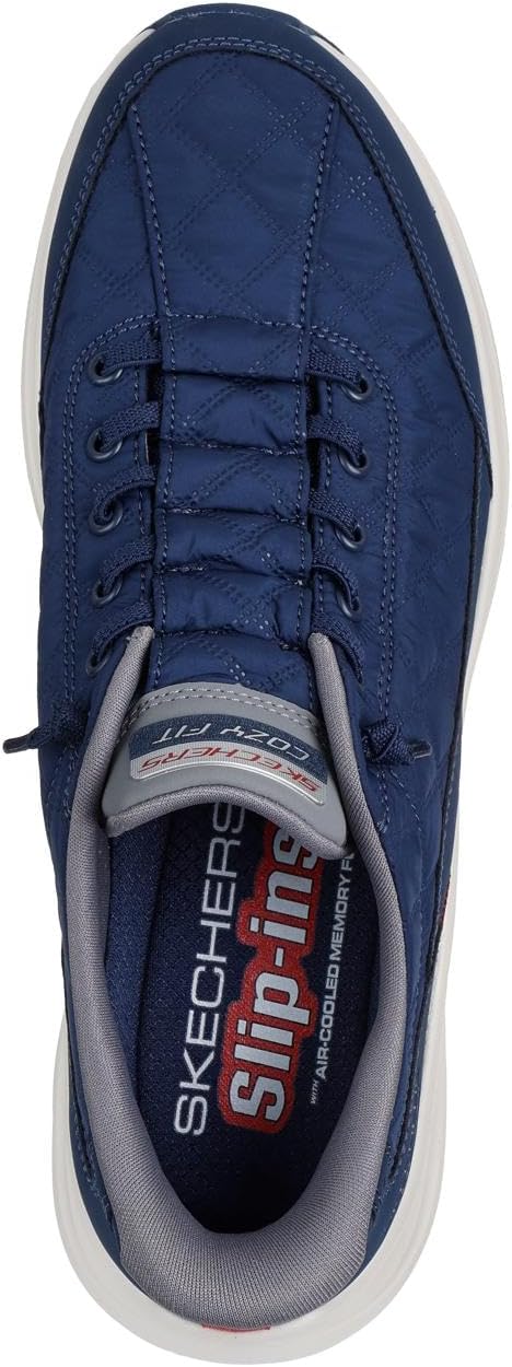 Skechers Men's Contour Foam Cozy Fit Hands Free Slip-in Shoes - Image 3