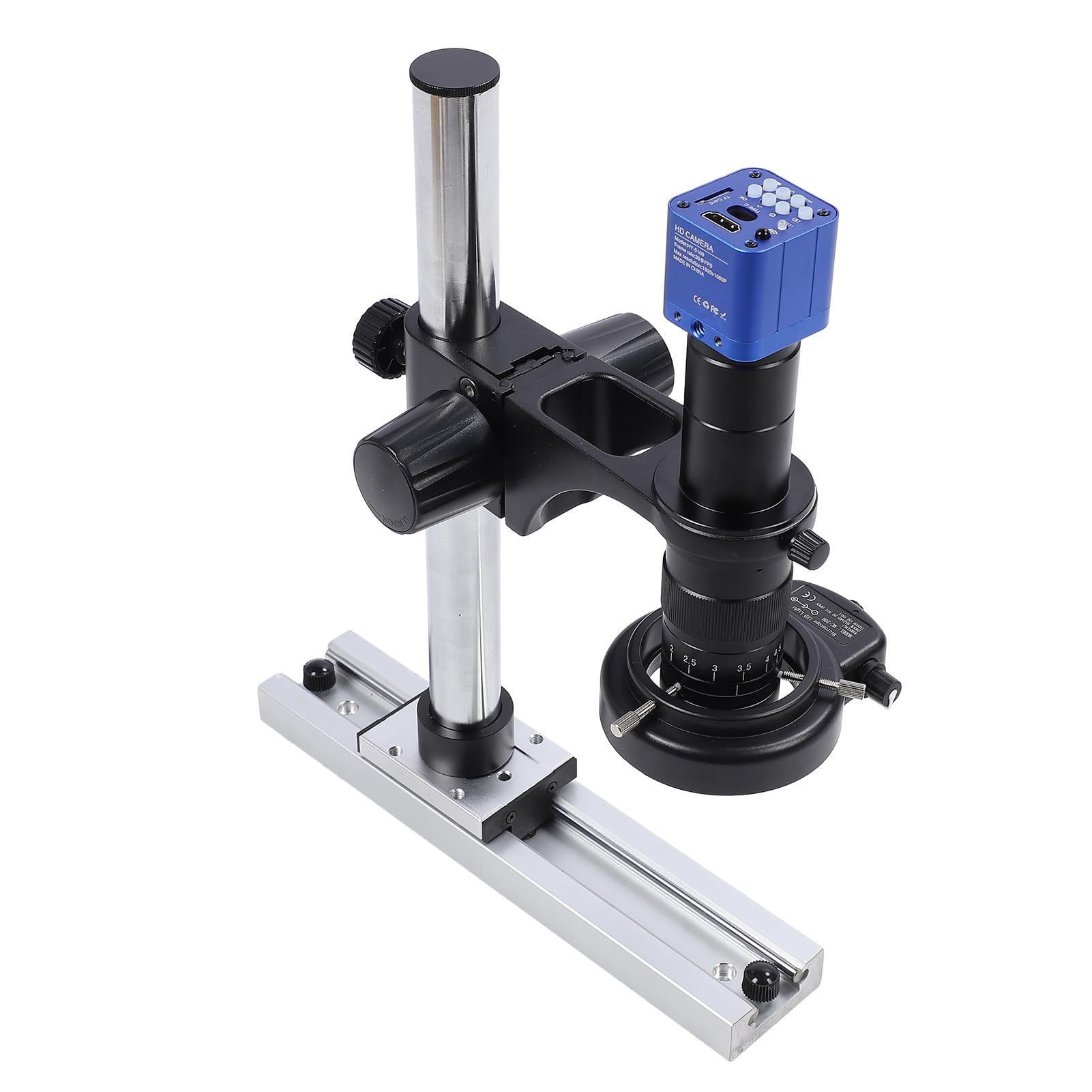 Cámara de microscopio digital industrial 1080P con USB y enchufe de la UE 7