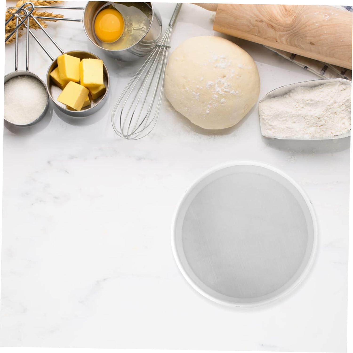 Soil Sifter Tool Durable Garden Sieve for Efficient Filtering of Soil and Gravel Versatile Household Sifting Tool for Gardening and Kitchen Use image 2