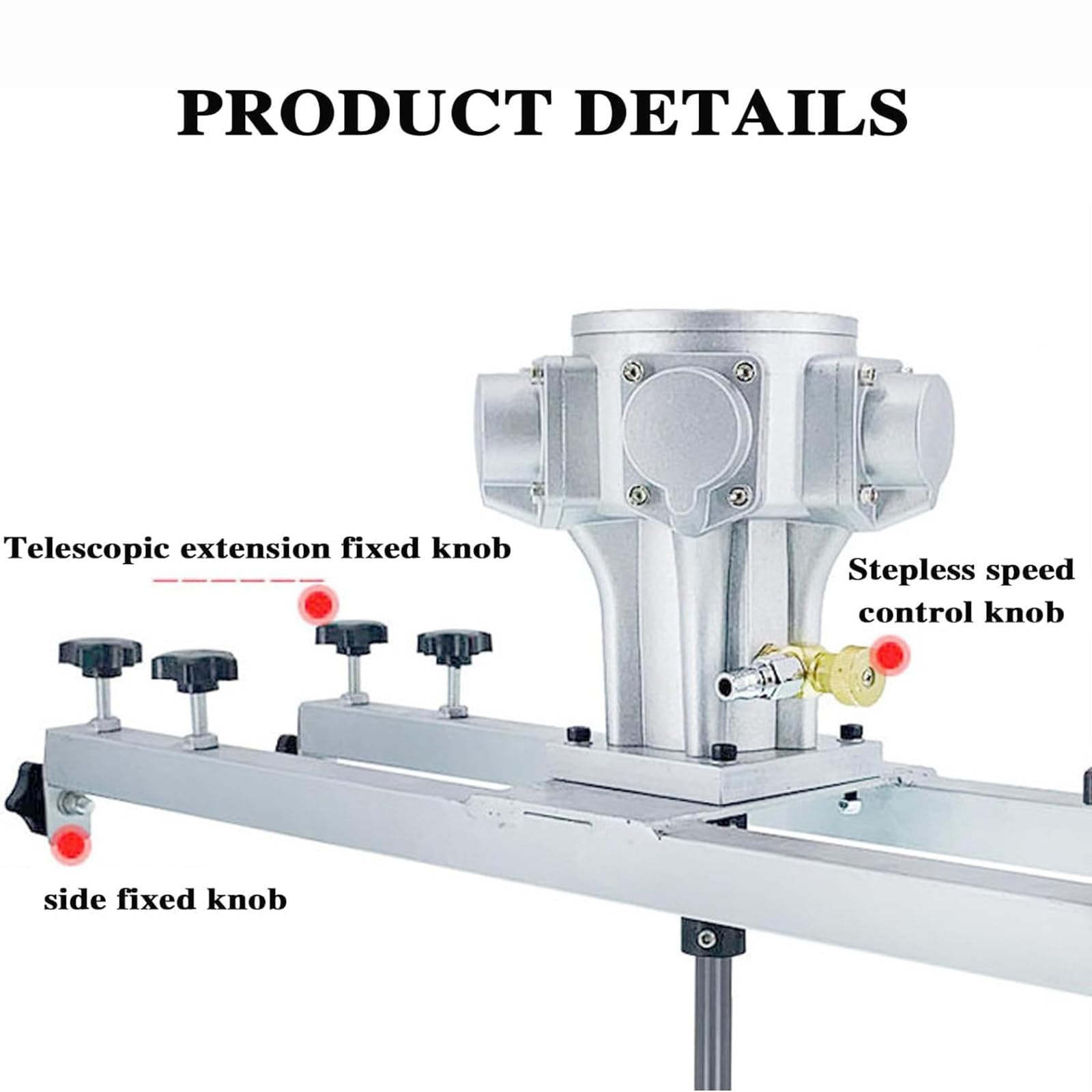 Pneumatic Paint Mixer Pneumatic Agitator Pail Mixer Paint Agitator Paint Stirring Machine Bracket Air Agitator Paint Mix Tool,