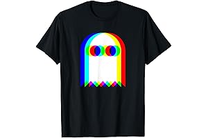 Ghost Trippy Vaporwave Halloween Techno Rave EDM Music Party T-Shirt