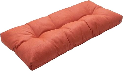 Miniatura 1 de Magpie Fabrics Cojín de banco de patio de 42 x 18 pulgadas, antideslizante, resistente al agua, para interiores y exteriores, cojín de asiento