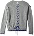 NBA Indiana Pacers Adult Women All Laced Up Sweater, Medium, Heather Grey