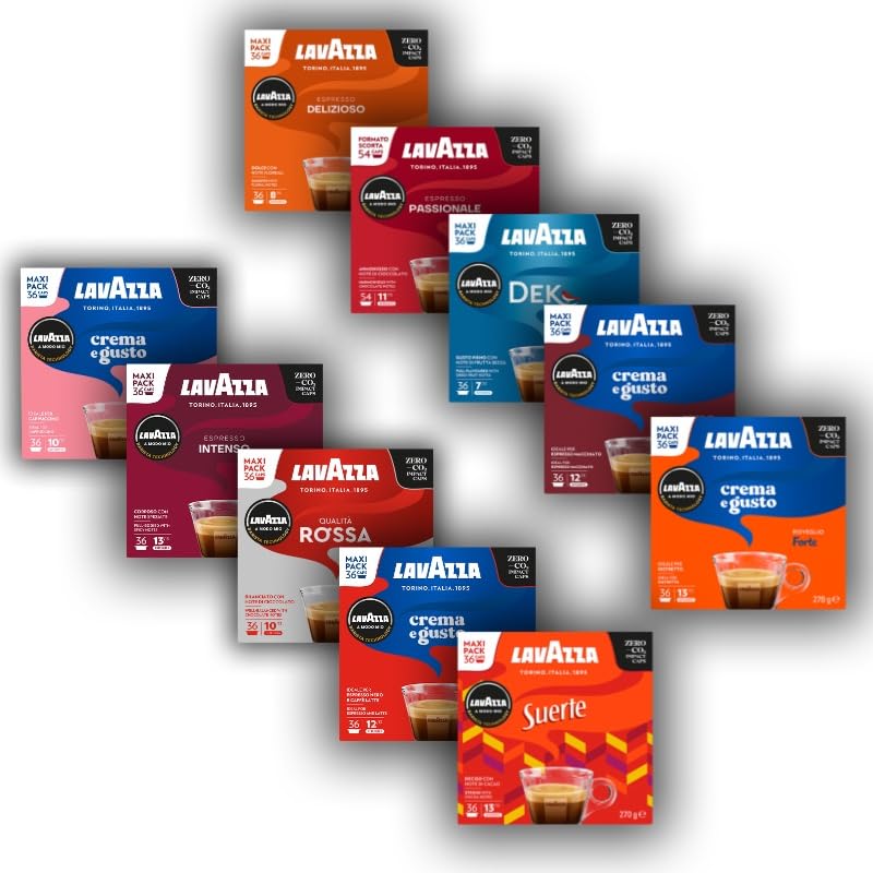 Lavazza A Modo Mio Espresso Delizioso, 360 Capsule, Tostatura Media, 10 Confezioni Da 36 Capsule - Foto 4