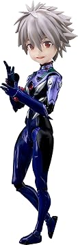 Phat! Rebuild of Evangelion Parfom R! Kaworu Nagisa Action Figure, Multicolor
