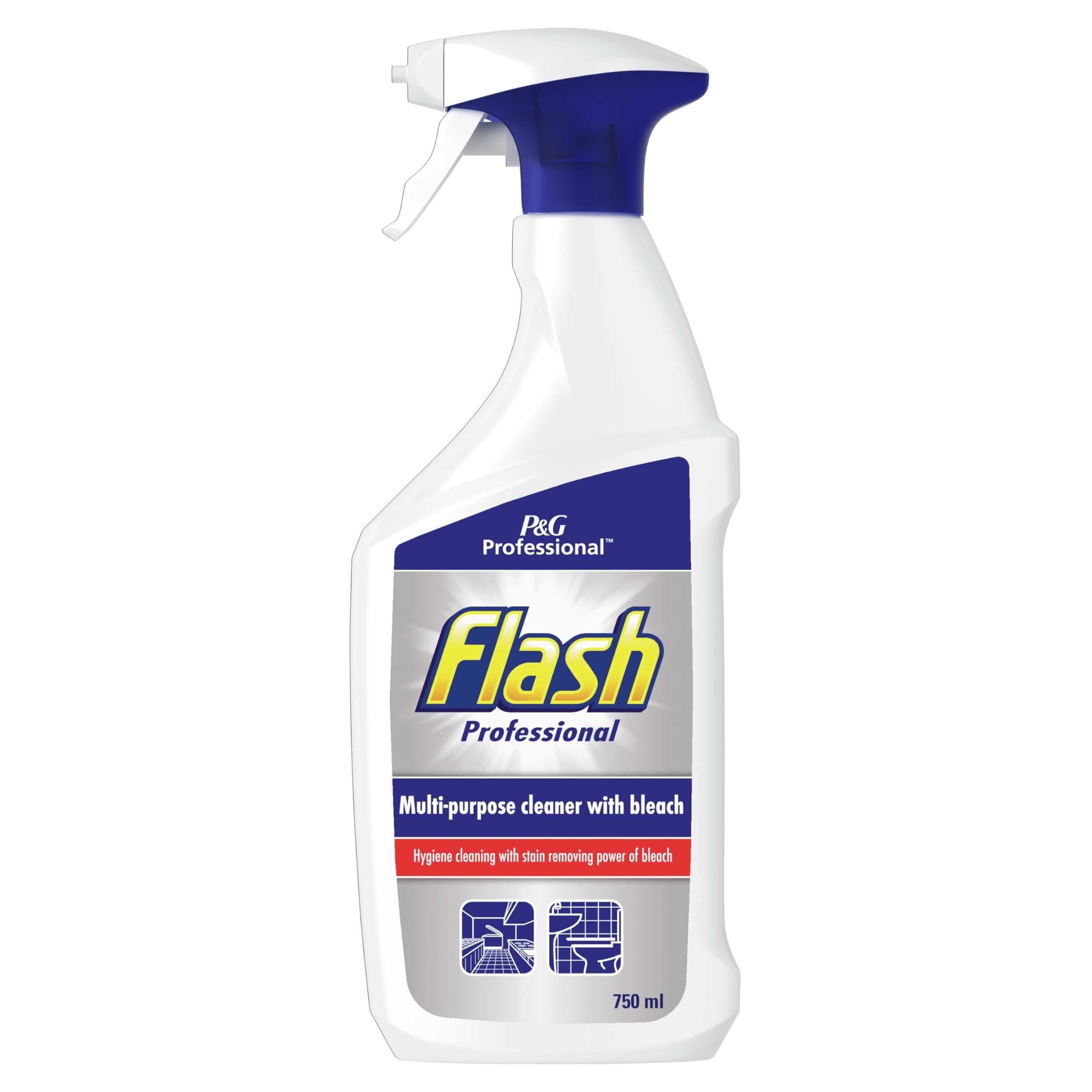 Professional Flash Spray Cleaner Bleach 1x750ml