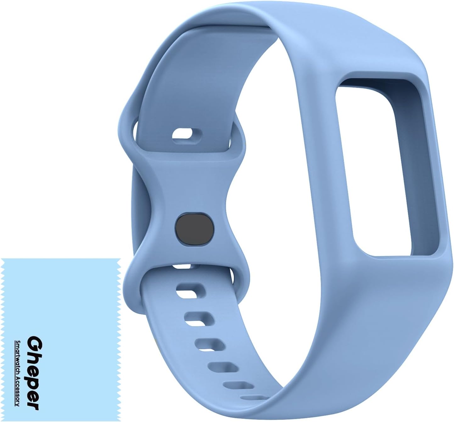 Soft Watchband Compatible with Fitbit Charge 6, Charge 5, Charge 4, Charge 3/3SE Silicone Wristband All-round Protective Band Replacement Strap