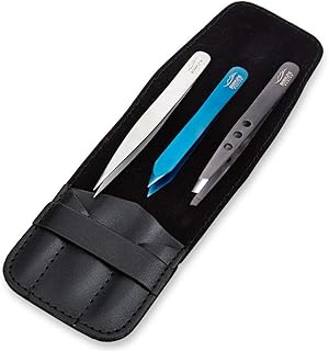 Juego de pinzas para cejas y barbilla, pinzas...