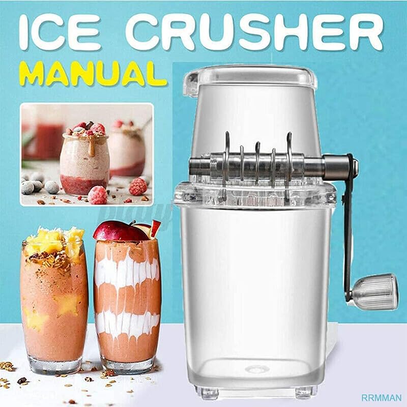 Amazon.co.jp: アイスクラッシャー 手動 砕氷機 家庭用 1.25L 小型