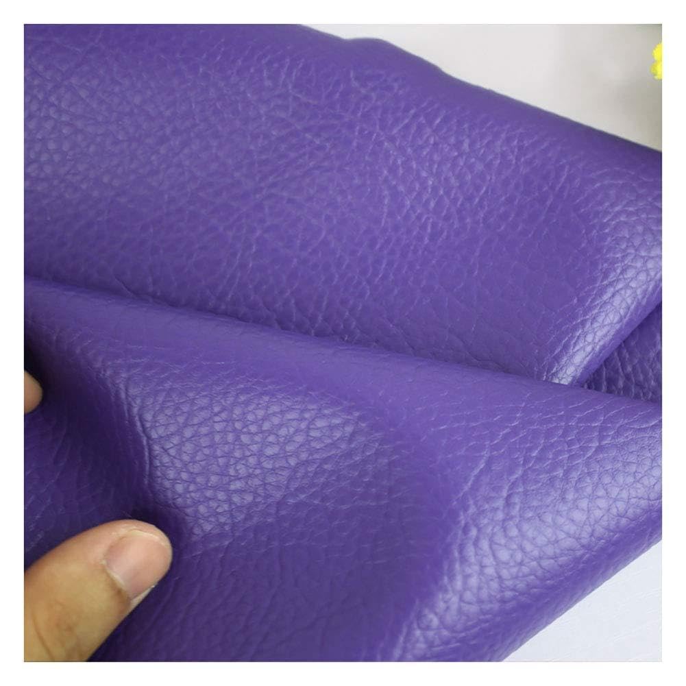 Tissu d'ameublement simili cuir violet pour personnaliser vos sièges de voiture