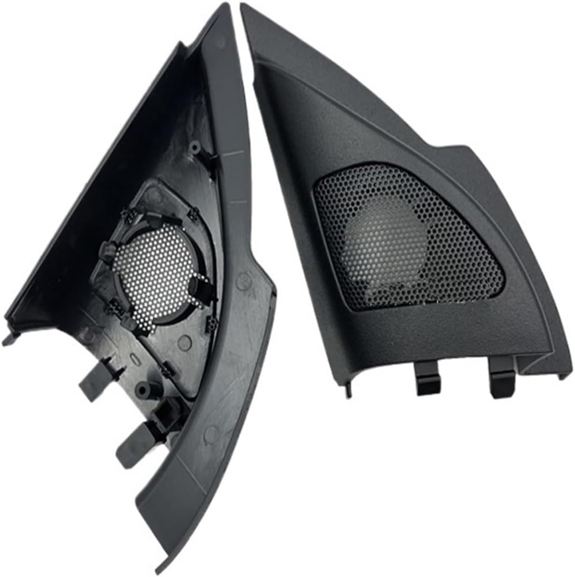 Car Tweeter Refitting Audio Door Angle Compatible with Gum Speaker Cover Boxes Compatible with Mitsubishi Lancer EX 2011 2012 2013 2014 2015 2016 2017 2018