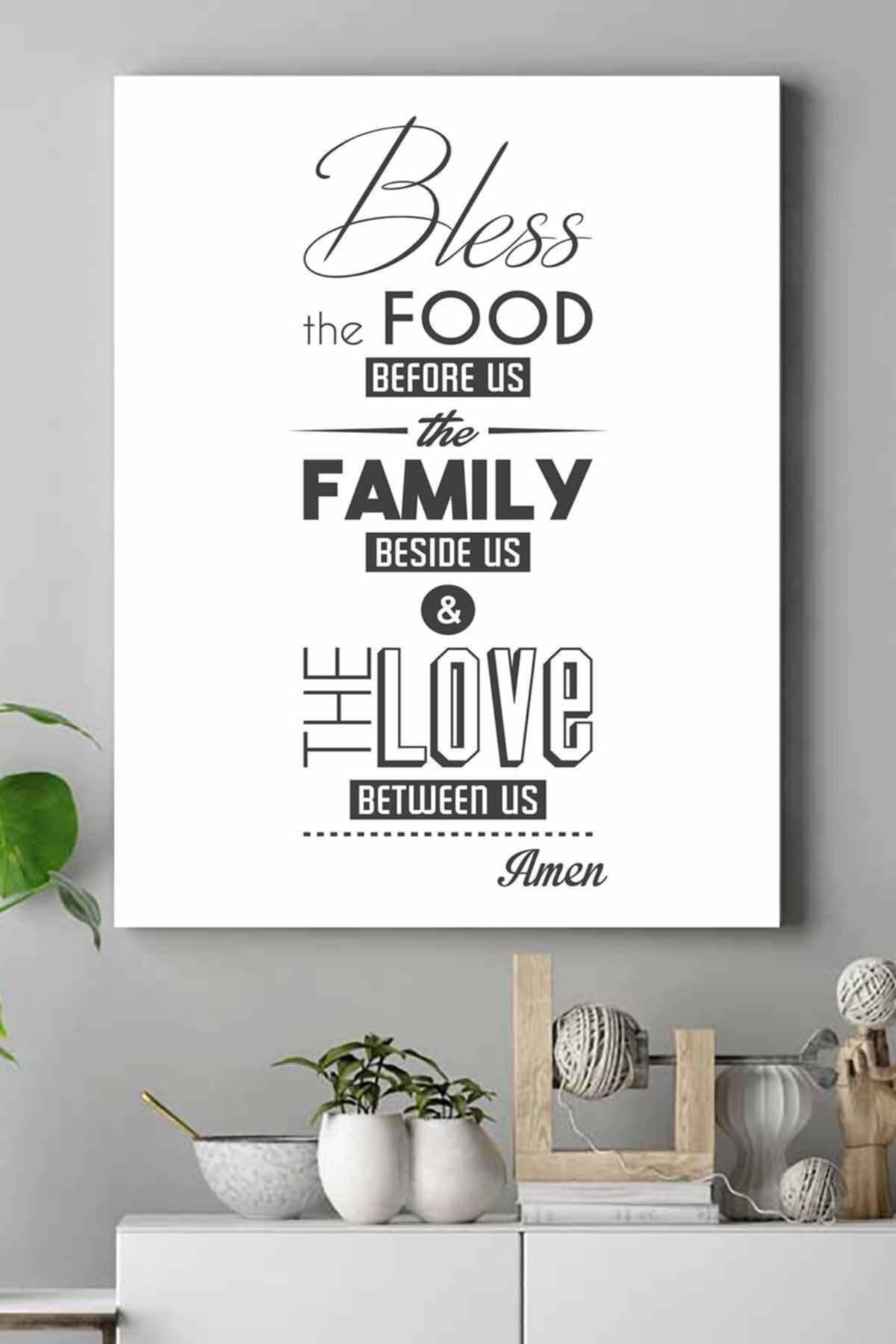 Postermanya (pster18803) Family Beside Us Mutfak Kanvas Tablo 21 x 30