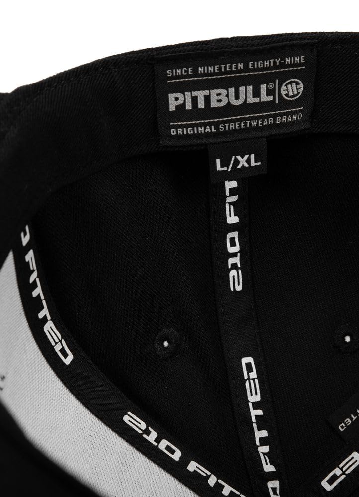 PITBULL Baseballkappe Full Cap Schirmmützen Flat Visor Kappen Pit Bull West Coast Kappe mit Schirm Herren & Damen El Jefe Fitted Sonnenblende
