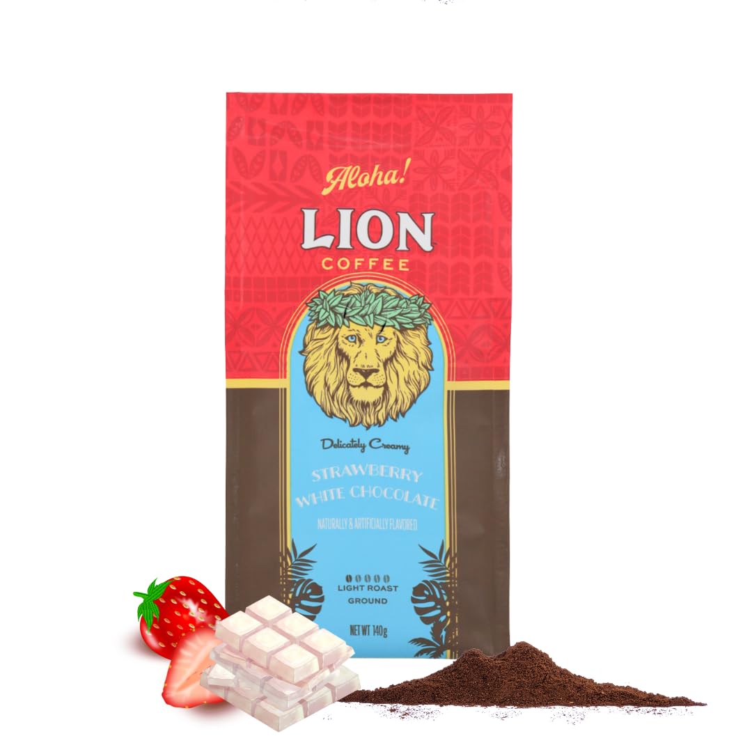 LION COFFEE ストロベリーホワイトチョコ 140g 2袋セット Amazon | ライオンコーヒー ストロベリーホワイトチョコレート 140g