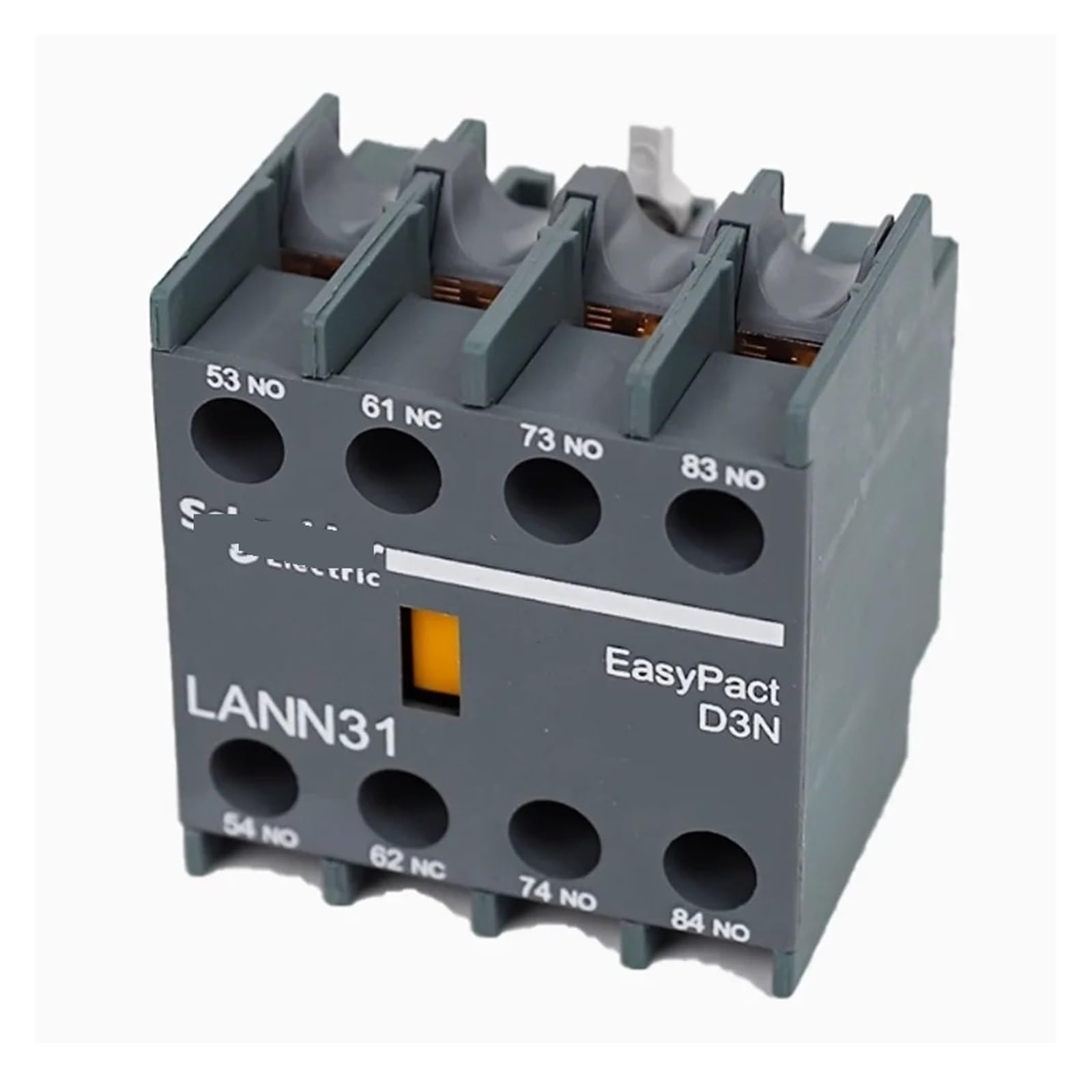 Bloque de contactos auxiliares LAEN31N de 5 piezas con configuracion de control 3NO y 1NC
