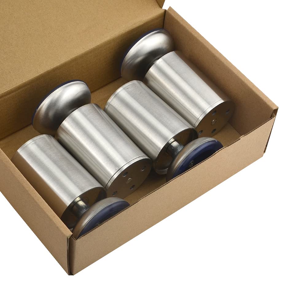 XINMEIWEN 4-Pack Adjustable Stainless Steel Furniture Legs – Cabinet & Sofa Feet - View #9
