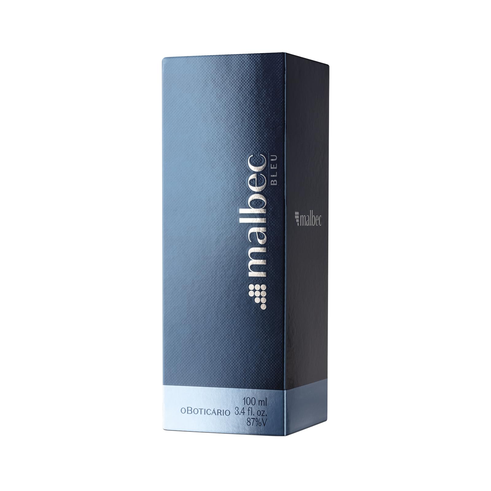O Boticário Malbec Bleu Eau de Toilette EDT Colonia Profumo Uomo Fragranza Legno Fougére Sandalo, Muschio di Quercia e Aquozone 90 ml