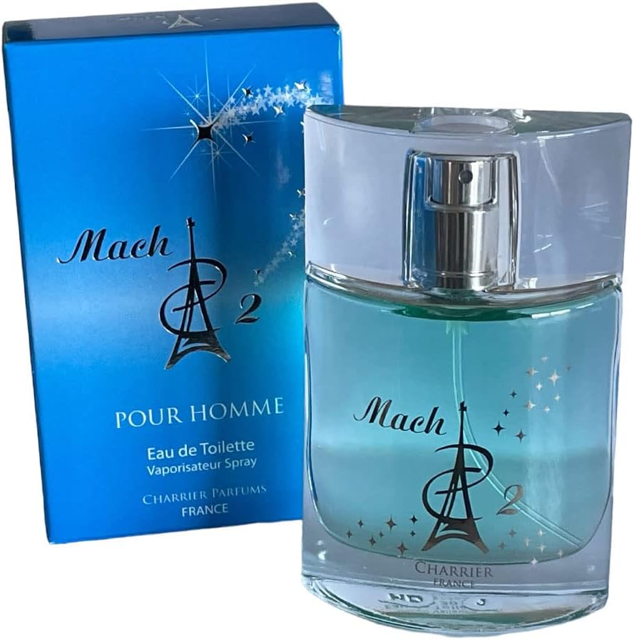 Charrier Parfums “Mach 2” for Men Eau de Toilette Spray 30 ml