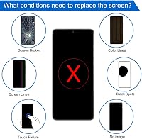 iYAiYO Blackview BV6200 Előre Összeszerelt LCD Érintőképernyő - Eredeti Kijelző Csere Szerszámkészlettel Mobiltelefon Javításhoz 5