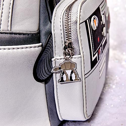 Loungefly Disney - AT-AT - Star Wars - Capacete de piloto - Mochila - Exclusivo da Amazon - Couro ve