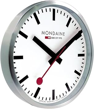 MONDAINE 掛け時計(A990.CLOCK.16SBB) モンディーン 掛時計 A990.CLOCK.16SBB (時計) 価格比較 - 価格.com