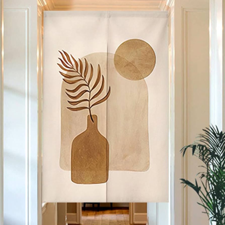 Amazon｜NASFH 北欧 のれん 暖簾 モダン おしゃれ 室内飾り 四季兼用