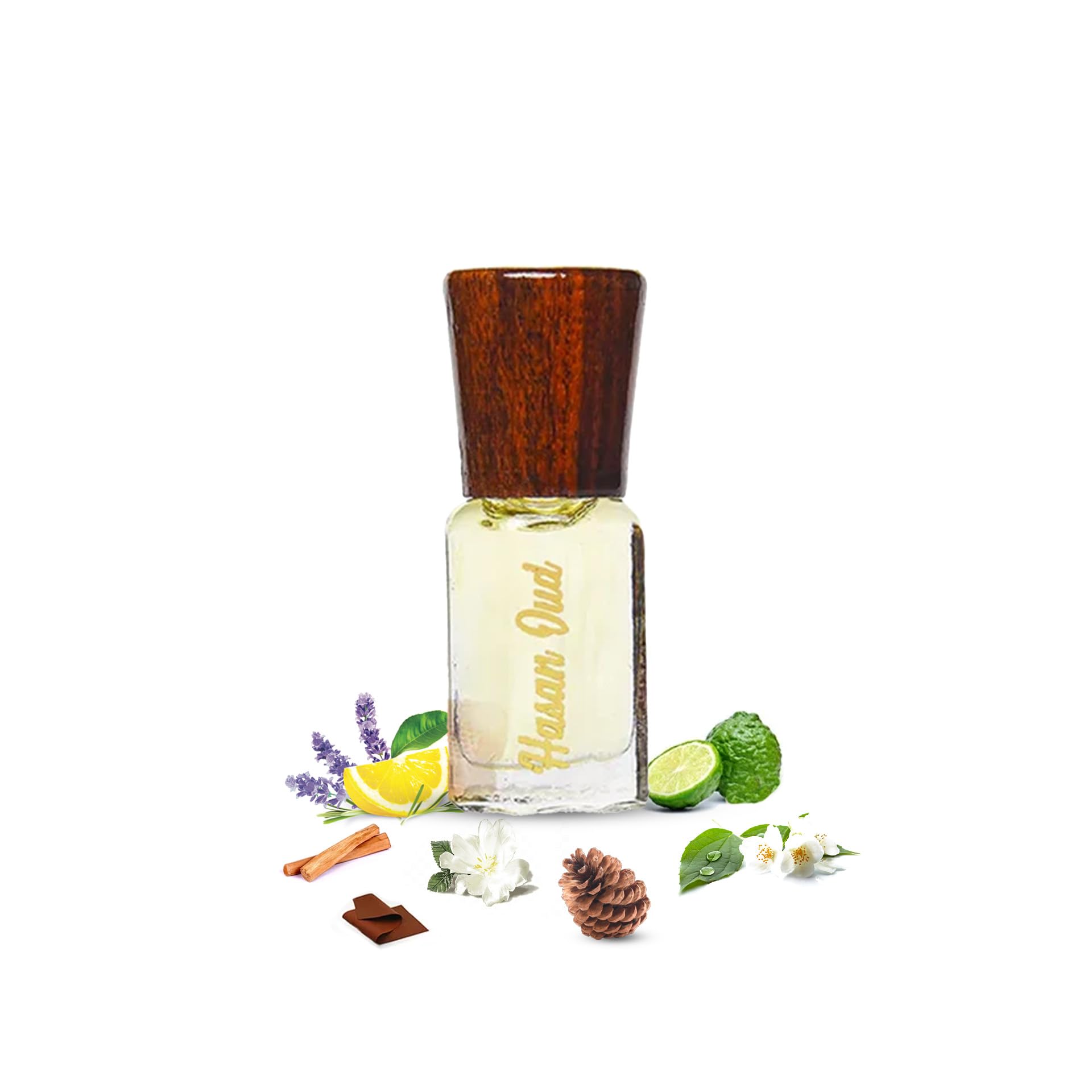 HASAN OUD Sultan Attar – Regal Citrus-Spice Fragrance with Jasmine, Patchouli, Cedar, Sandalwood & White Musk | Sophisticated Long-Lasting Scent for Men & Women (6 ml)-image-33