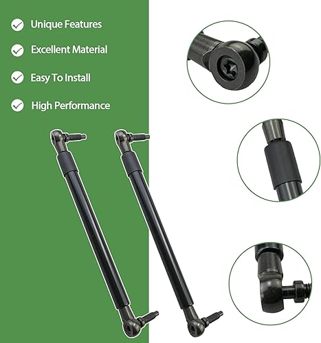 Miniatura 3 de 2PCS 116-0027 Steering Dampener Fit for Exmark Toro Lazer Z Advantage Z Master G3 Series Professional Series 5000 6000 7000 Lawn Mowers,Steering Gas