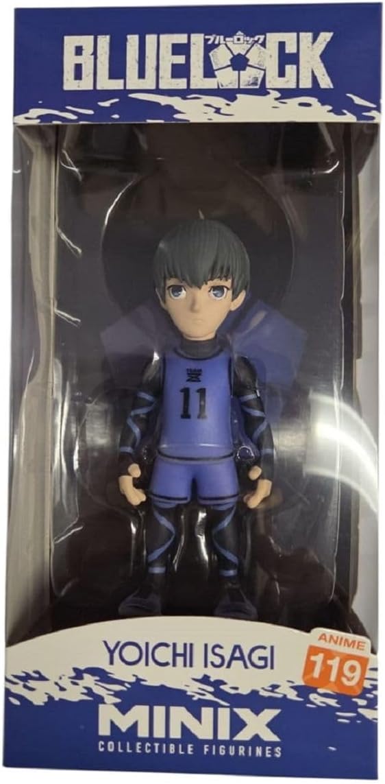 MINIX - Anime #119 - Blue Lock - Yoichi Isagi - Collectible Figure 12cm, 115320
