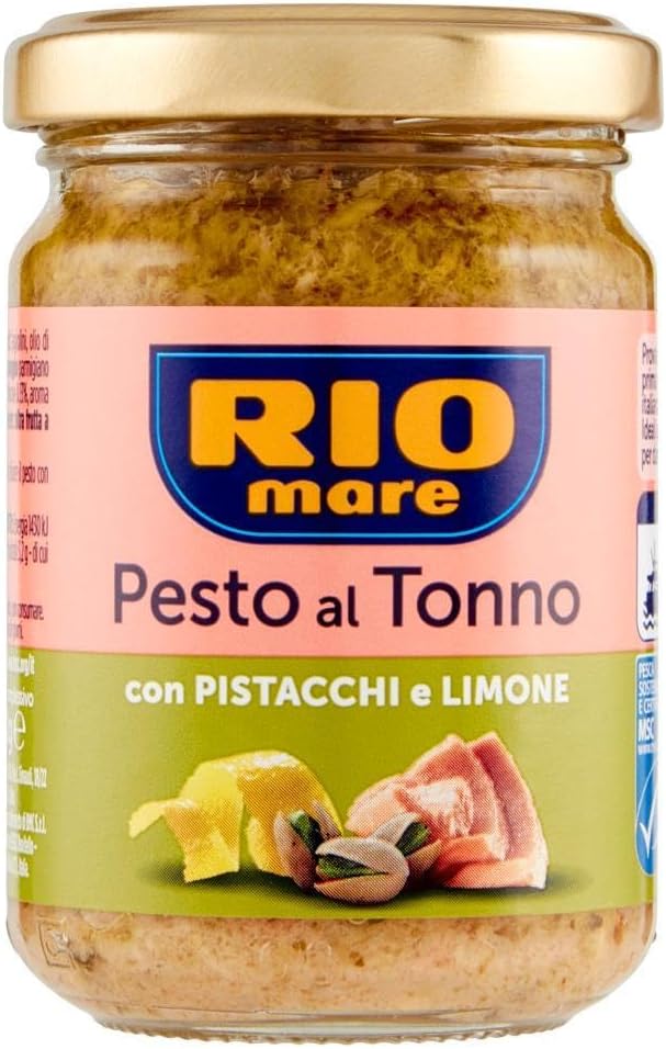 Rio Mare pesto z tuńczyka z pistacjami i parmezan