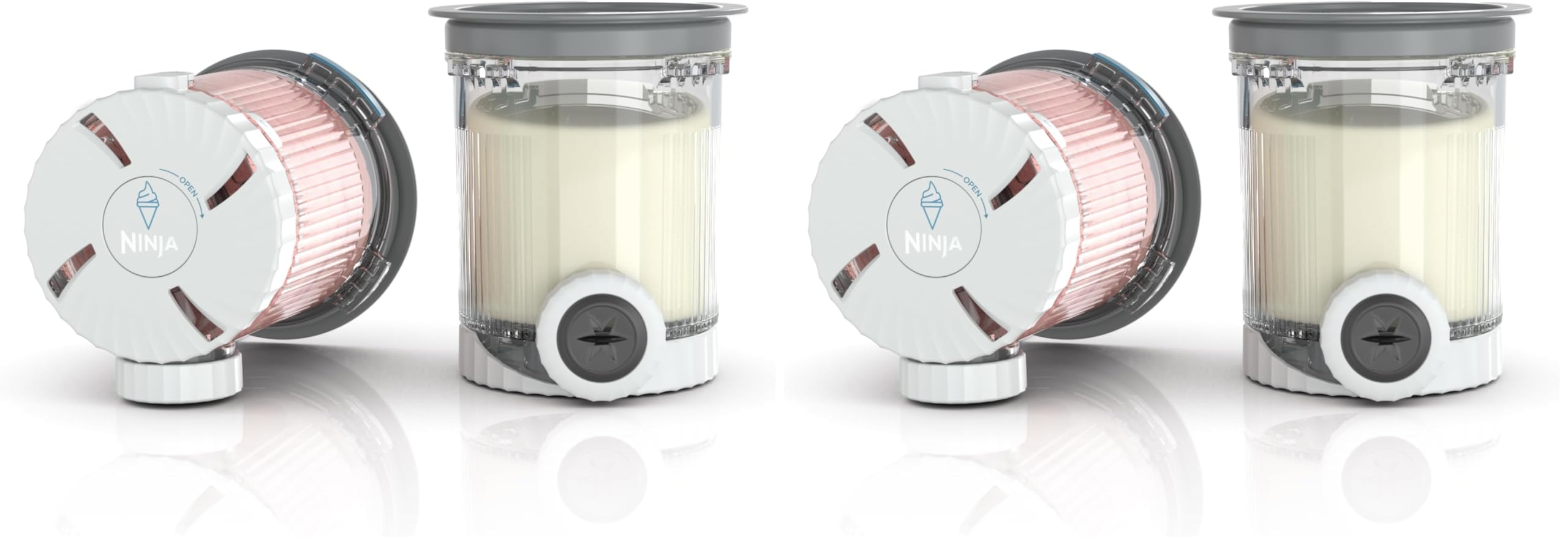 Ninja CREAMi Swirl Pint & Lids 1