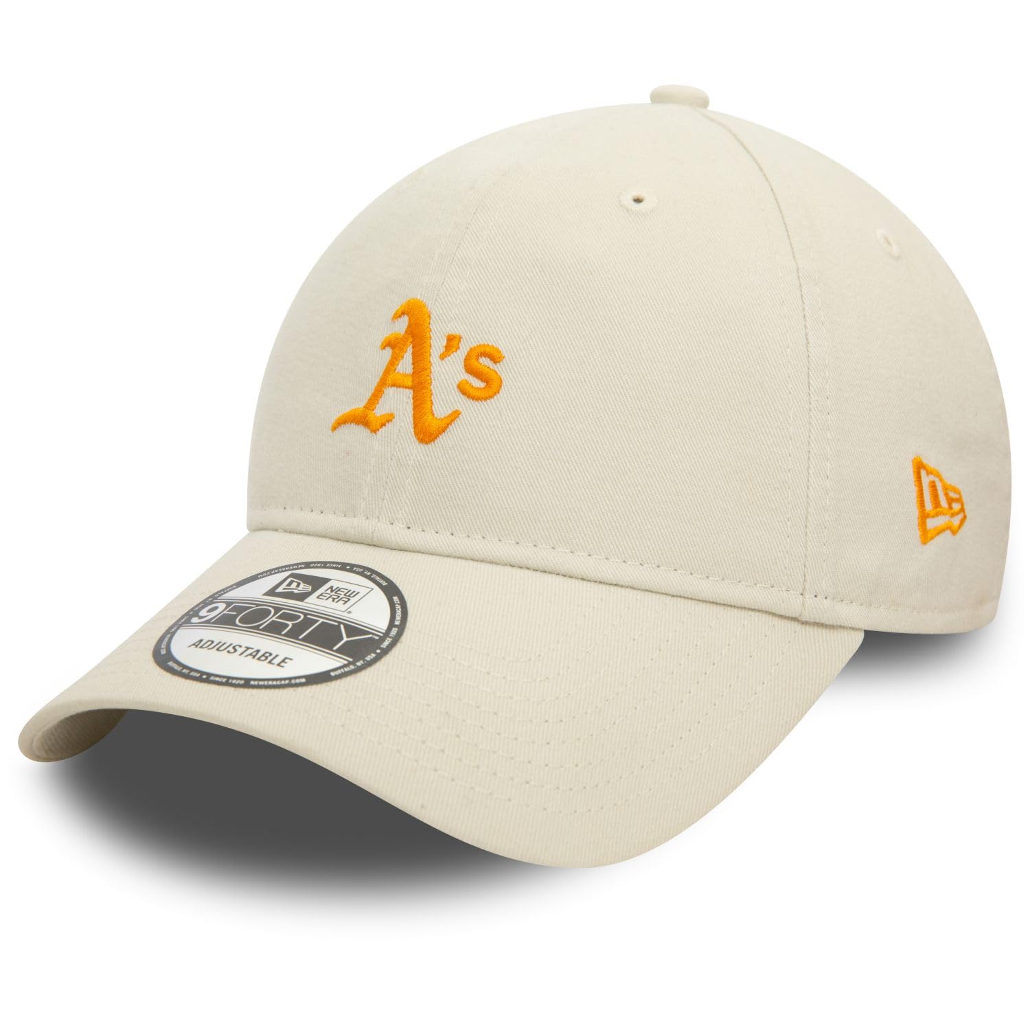 New Era 9Forty Strap Cap - Washed Oakland Athletics offwhite