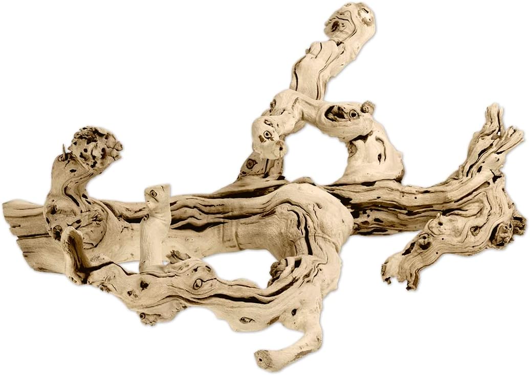 Koyal Wholesale 18" Natural Grapevine, Sandblasted Reptile