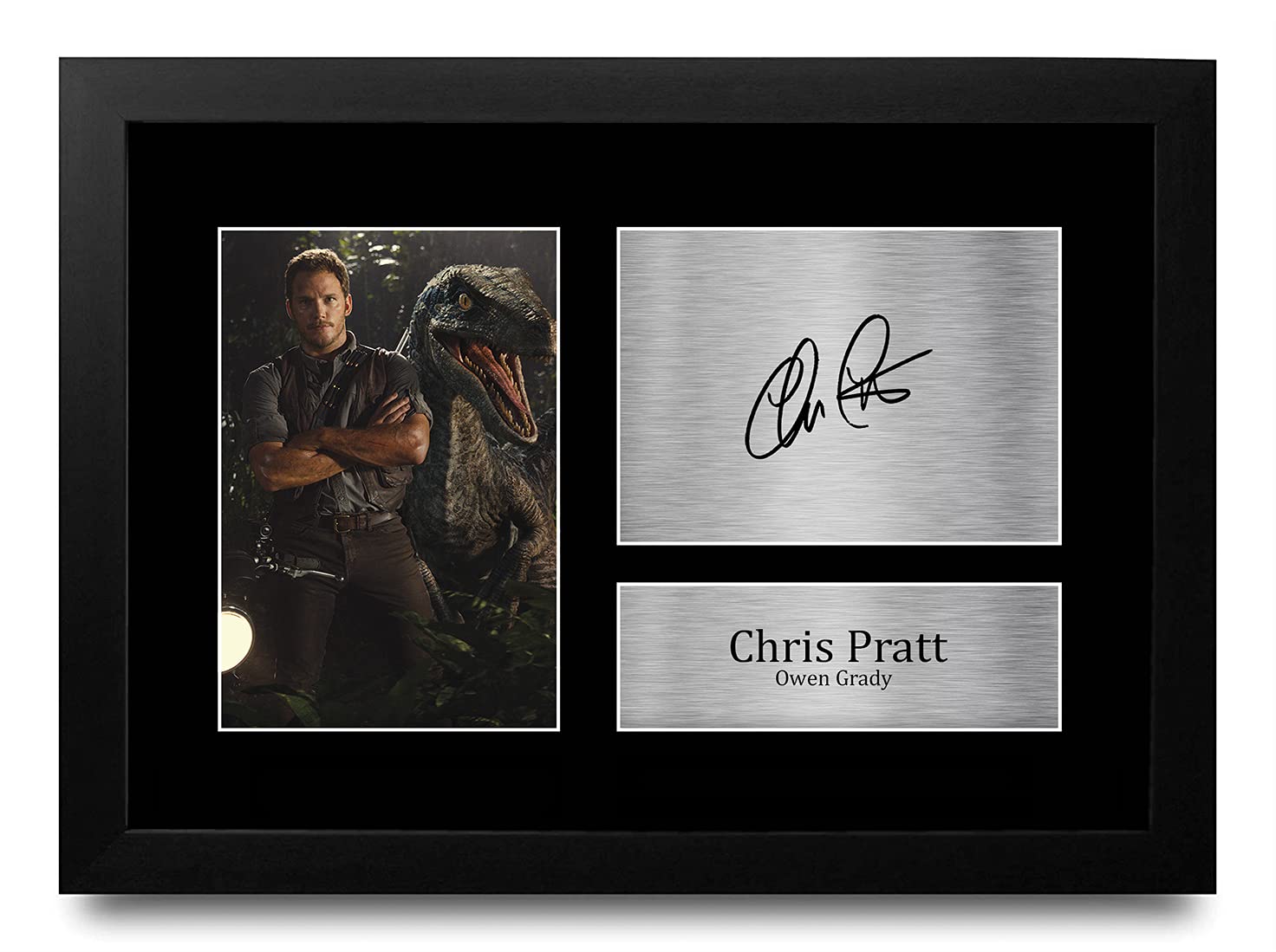 Amazon.co.jp: HWC Trading FR A4 Chris Pratt Jurassic World Gifts