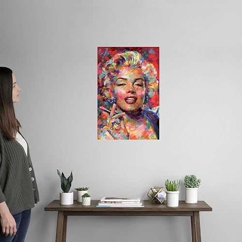 Miniatura 7 de Vinilo decorativo de Marilyn Monroe, obra de arte musical