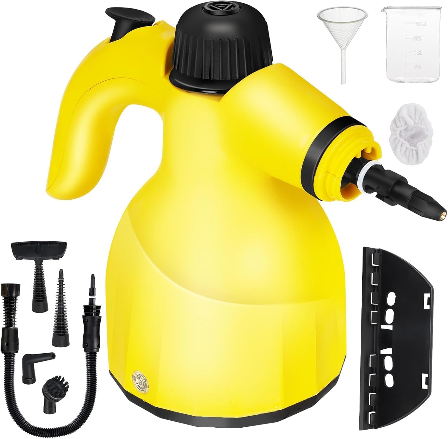 Steam Cleaner Aspiron Steamer 248 F High-Temperature Steam for Floors Upgrade Steamer for Upholstery Floors Tiles Car
