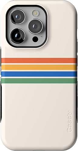 Miniatura 10 de Casely Funda para iPhone 14 Pro | Campo de flores | Floral pastel | Compatible con MagSafe | Diseño protector audaz