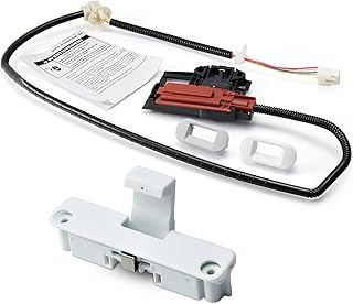 W10404050 Washer Lid Lock Latch Switch Assembly and W10240513 Strike (Upgraded Version) Compatible with Whirlpool May.tag Ken.more Amana Crosley Washing Machine Replace W10238287 W10404050VP W10744659