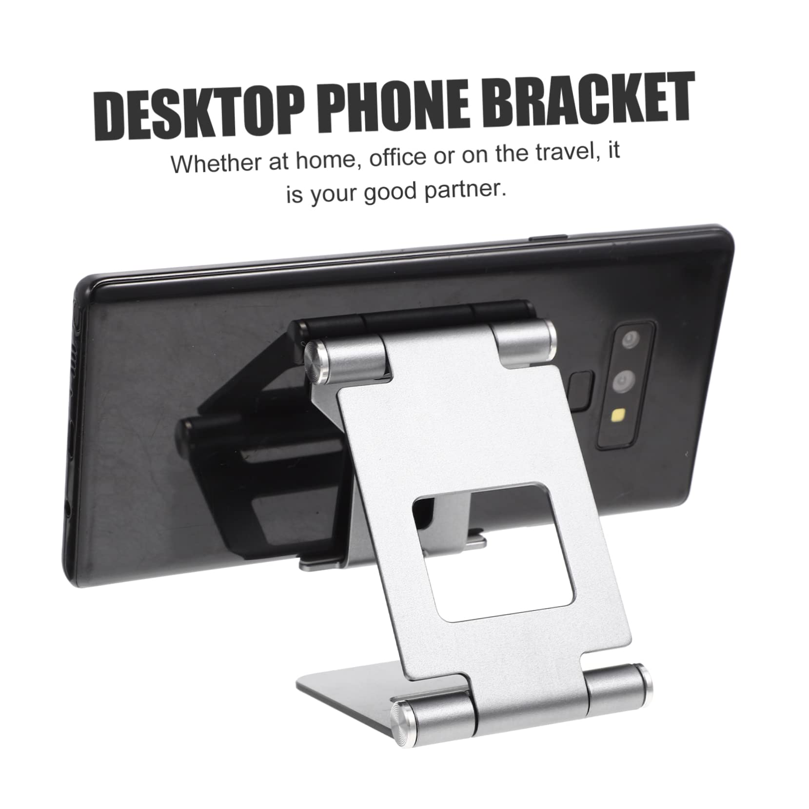 OSALADI 4pezzi Supporto Per Smartphone e Tablet Pieghevole Da Scrivania Struttura Resistente Design Portatile Per Ufficio e Casa Compatibile Con Dispositivi Mobili e Tablet